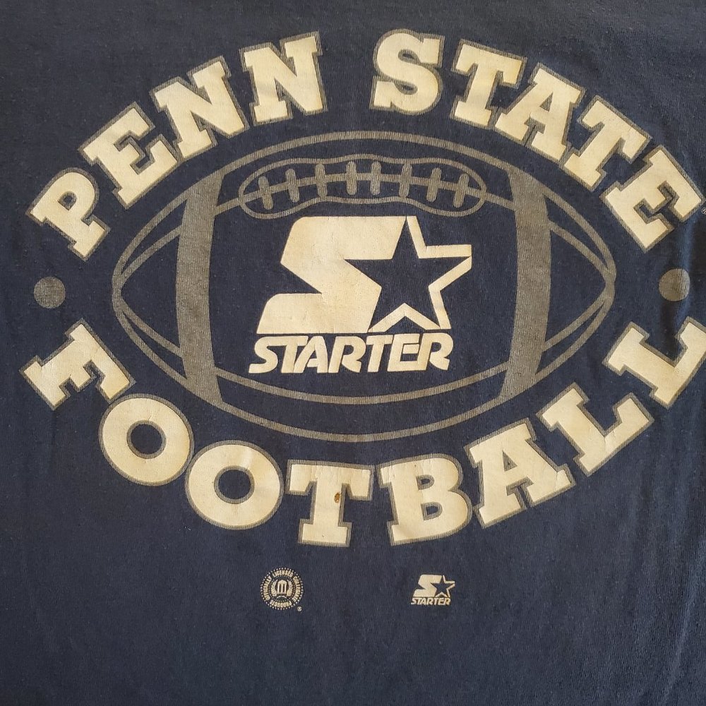 Starter Vintage Men's Penn State Football Shirt, Size XL - Picture 3 of 9